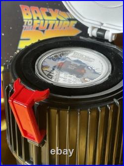 2020 Niue #429 Back to the Future 1 oz Silver Proof Coin/Mr Fusion/Display Box
