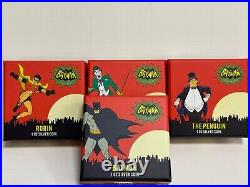 2020 Niue Batman'66 $2 Silver Proof Set PF70 UCameo withBoxes & COAs 1st Releases