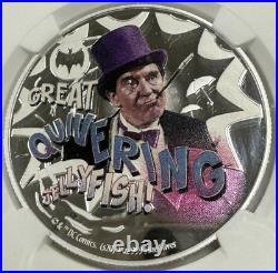 2020 Niue Batman'66 $2 Silver Proof Set PF70 UCameo withBoxes & COAs 1st Releases