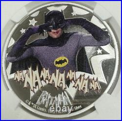 2020 Niue Batman'66 $2 Silver Proof Set PF70 UCameo withBoxes & COAs 1st Releases