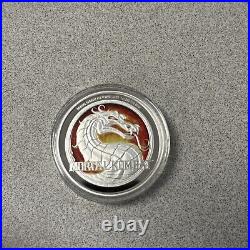 2020 Niue Mortal Kombat 1 oz. 999 Silver Proof Coin with Arcade Box #369