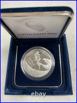 2020 Proof End Of The War 75th Anniversary Silver Medal Box & COA