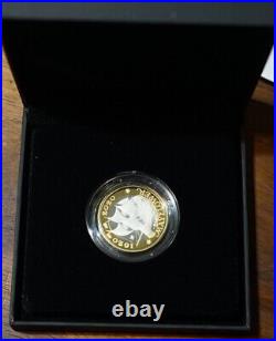 2020 Royal Mint New Horizons Mayflower Silver Proof £2 Two Pounds Coin Box / COA