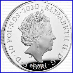 2020 Royal Mint Three Graces Silver Proof Five Ounce 5oz Boxed with Cert
