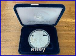 2020-S American Eagle One Ounce Silver Proof Coin with Box and COA (20EM)