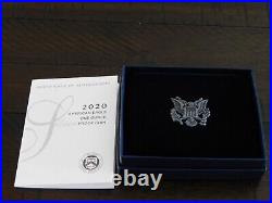 2020-S American Eagle Silver Proof with Box and COA