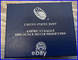 2020-S American Eagle Silver Proof with Box and COA