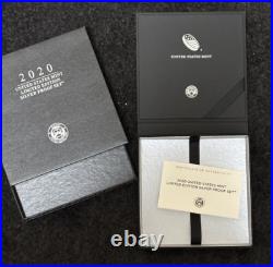 2020 S Limited Edition Silver Proof Set NGC PF70 UC First Releases With Box-COA