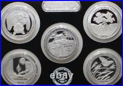 2020 S US Mint ANNUAL 10 Coin SILVER Proof Set with Box and COA