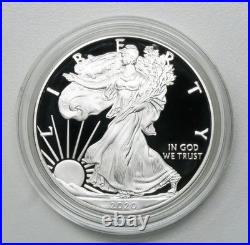 2020-S US Mint Limited Edition 8pc Silver Proof Set with OGP 30240 Box & COA