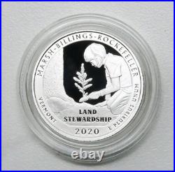 2020-S US Mint Limited Edition 8pc Silver Proof Set with OGP 30240 Box & COA