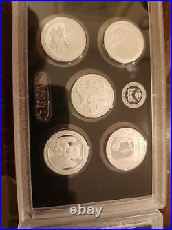 2020 S US Mint SILVER Proof 10 Coin Set w Box & COA #46719L (R17)