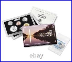 2020-S. US Mint Silver Proof. Original Box & CAO. Bonus revers proof 5 cent