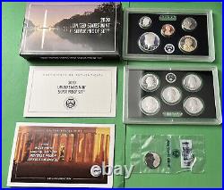 2020-S United States Mint Silver Proof Set in Box COA & W Reverse Proof Nickel