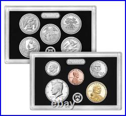 2020 Silver Proof Set 10 Coins Ogp Box Coa Without Reverse Proof No Nickel