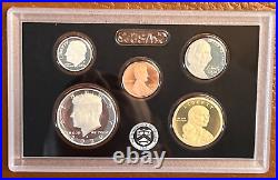 2020 US Mint Silver Proof 11 Coin Set WITH W Jefferson Nickel Box & COA