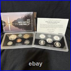 2020 US Mint Silver Proof Set Complete Box COA S Proof Set W RP Jefferson Nickel
