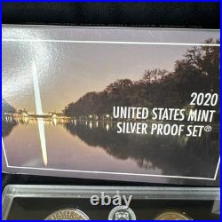 2020 US Mint Silver Proof Set Complete Box COA S Proof Set W RP Jefferson Nickel