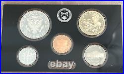 2020 US Mint Silver Proof Set-Orig. Box & COA- 2020W Rev. Proof Nickel