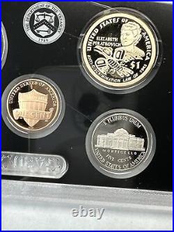 2020 US Silver Proof Set 10 Coins Complete Box COA With W Reverse Proof Nickel