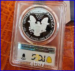 2020 W American Silver Eagle $1 WWII'V75' Privy 1 oz PCGS PR70DCAM withBox, COA