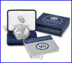 2020-W Proof $1 American Silver Eagle World War II 75th Anniversary Box OGP COA 2020-W Proof $1 American Silver Eagle World War II 75th Anniversary Box OGP COA