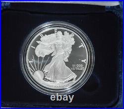 2020 s Proof Silver Eagle with COA in mint box