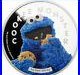 2021 1 oz Proof Samoa Silver Sesame Street Cookie Monster Coin (Box + CoA)