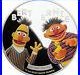 2021 2 oz Proof Samoa Silver Sesame Street Bert & Ernie Coin (Box, CoA)