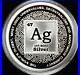 2021 5oz Proof Silver Shield Crypto AG Medallion with Box/COA #10252