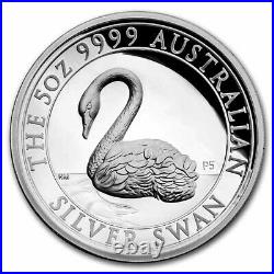 2021 Australia 5 oz Silver Swan Proof (High Relief, withBox & COA) SKU#236225