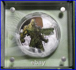 2021 DC Comics Justice League Swamp Thing 1oz Silver Proof Coin New in Box + DVD