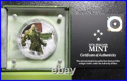 2021 DC Comics Justice League Swamp Thing 1oz Silver Proof Coin New in Box + DVD