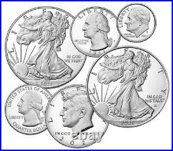 2021 Limited Edition Silver Proof Set American Eagle Collection Set Box, OGP 2021 Limited Edition Silver Proof Set American Eagle Collection Set Box, OGP