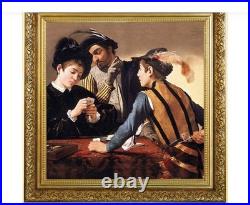 2021 Niue Caravaggio The Cardsharps 1 oz Silver Proof BOX/COA Mintage 500