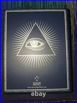2021 Niue Tarot The Magician 1 oz. 999 Silver Proof Coin Never Removed From Box