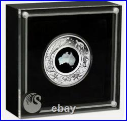 2021-P Australia Great Southern Land Mother of Pearl 1 oz Silver Proof Box COA
