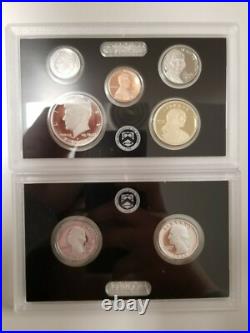 2021 S 99.9% SILVER Proof Set US Mint Coin Set with Box & COA