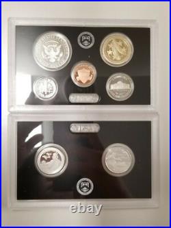2021 S 99.9% SILVER Proof Set US Mint Coin Set with Box & COA