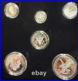 2021-S Limited Edition. 999% Pure Silver? 6-Coin Proof Set (Box and CoA)