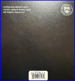 2021-S Limited Edition. 999% Pure Silver? 6-Coin Proof Set (Box and CoA)