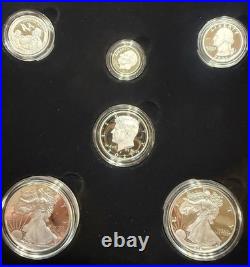 2021-S Limited Edition. 999% Pure Silver? 6-Coin Proof Set (Box and CoA)