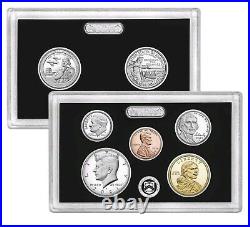 2021-S SILVER UNITED STATES MINT PROOF SET of 7 COINs in ORIGINAL BOX & COA