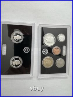 2021-S Silver Proof Set U. S. Mint San Francisco 99.9% Silver Box & COA