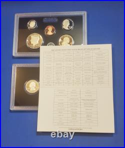 2021-S US Mint Silver Proof 7 Coin Set Box & COA Great Gift Idea