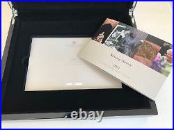2021 Silver Proof Royal Mint Set Box Booklet & Certificate ONLY. NO COINS