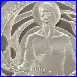 2021 Silver Shield ALL IN MIND 1 oz. 999 Silver Proof Conscientia in box withCOA