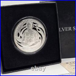 2021 Silver Shield ALL IN MIND 1 oz. 999 Silver Proof Conscientia in box withCOA