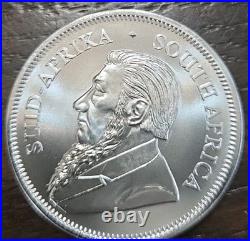 2021 South Africa Mint Krugerrand 1 oz Proof Silver Coin (Capsule, Box, Coa)