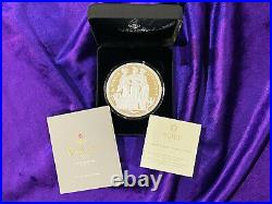 2021 Three Graces 5 Oz Silver Proof Box and COA # 140 of 300 Only